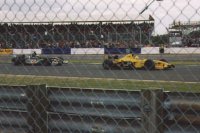 Ralph Firman - Jordan Ford & Antonio Pizzonia - Jaguar